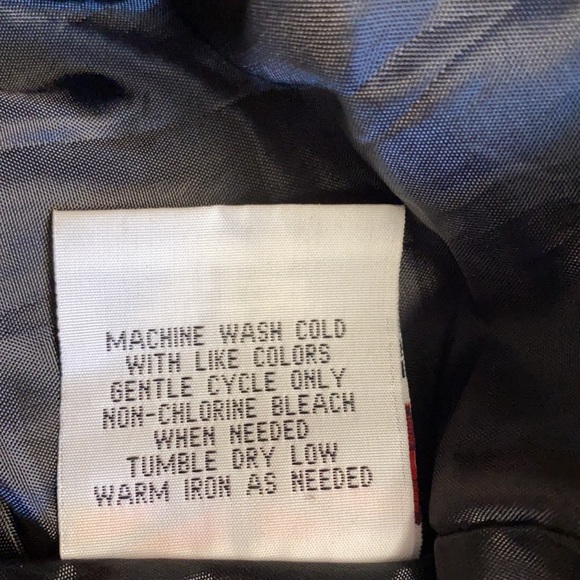 Miss London -Jet Black trench coat with puff shoulder and 2 pockets Size Large - Picture 5 of 8